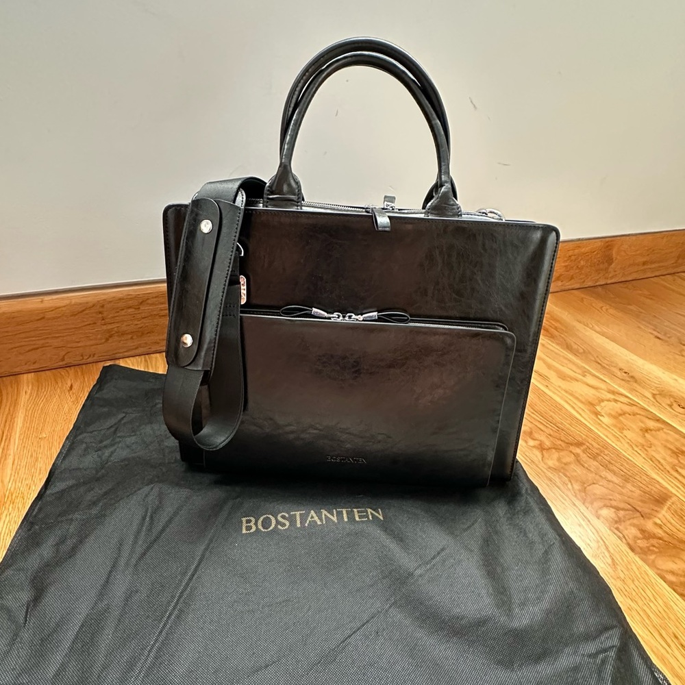 Carol Womens Leather Briefcase — Capable